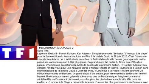 L'humour à la plage, la suite