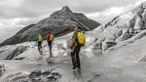 L'île aux glaciers de marbre