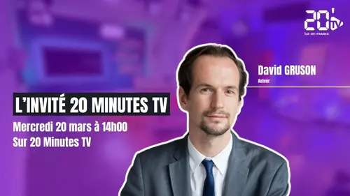 L'invité 20 Minutes TV David Gruson