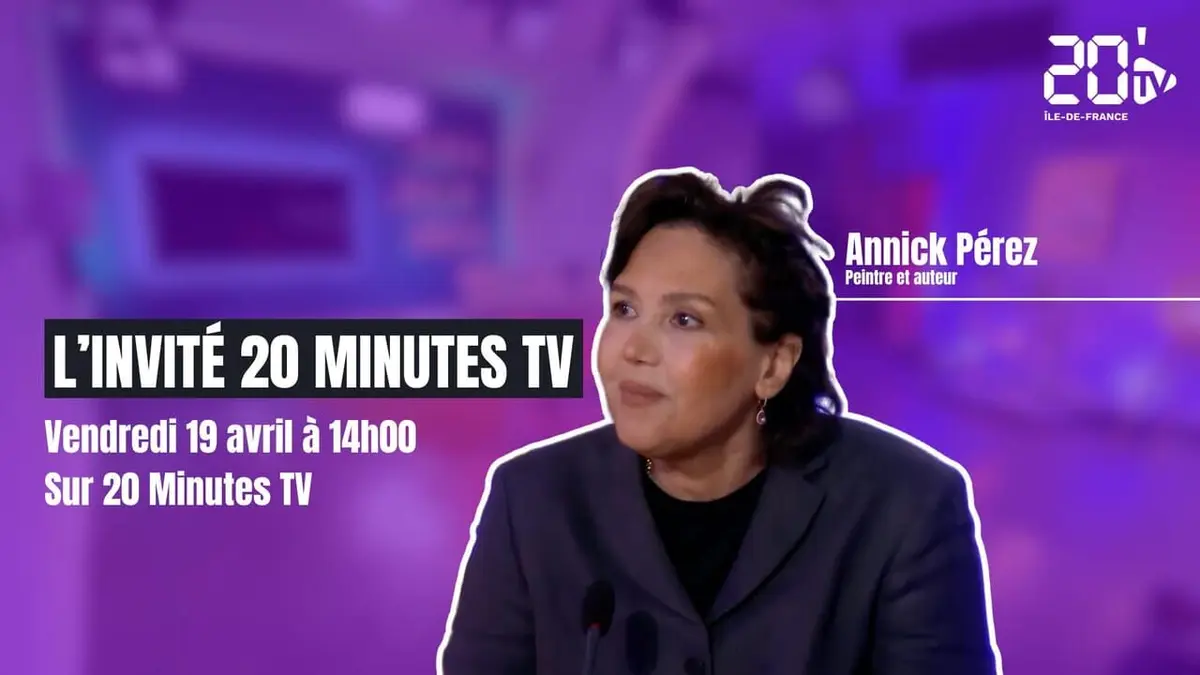 L'invité 20 Minutes TV Annick Perez