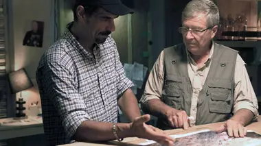 La croix indique l'endroit