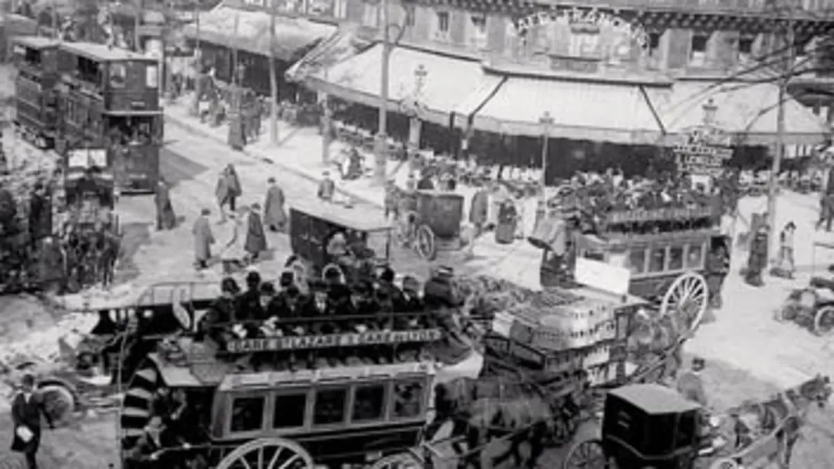 La belle époque du transport