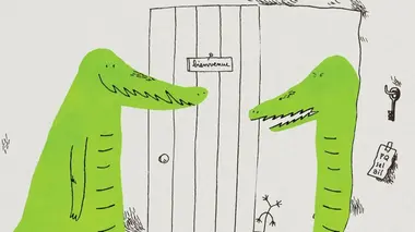 Pedro crocodile et George alligator