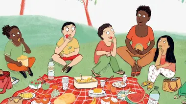 Le jour où on a mangé tous ensemble