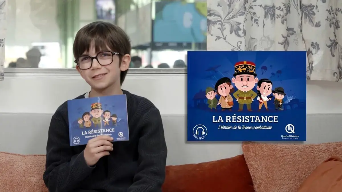 La caravane Lumni : conseils de lecture S02E19 Quelle histoire, "La Résistance : l'histoire de la France combattante" par Axel