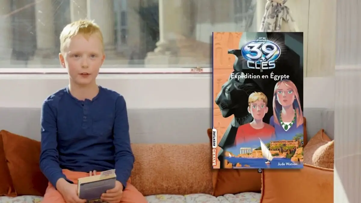La caravane Lumni : conseils de lecture S01E07 Les 39 clés, "Expédition en Egypte" par Maël