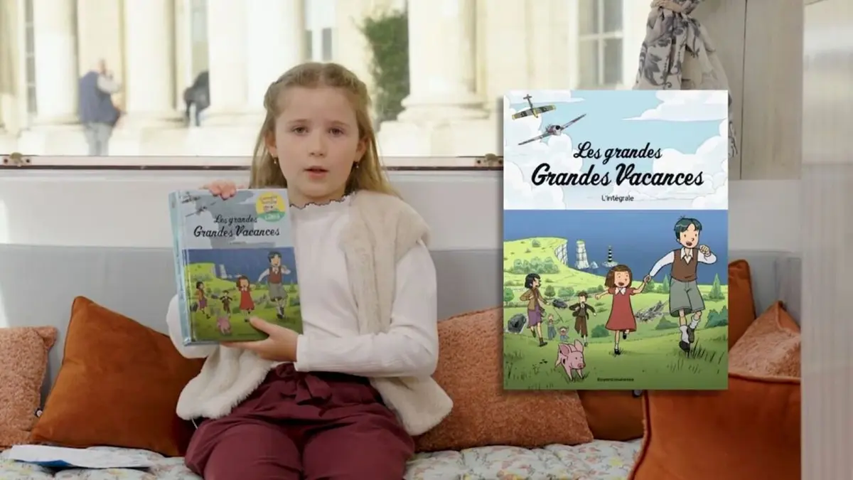 La caravane Lumni : conseils de lecture S01E10 "Les grandes Grandes Vacances" par Juliette