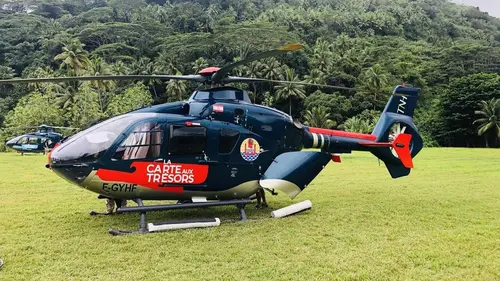 La carte aux trésors Polynésie française