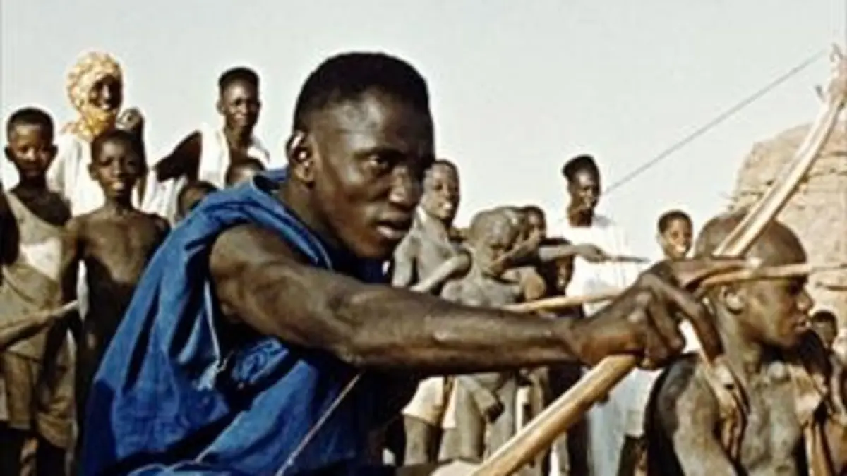 La chasse au lion à l'arc