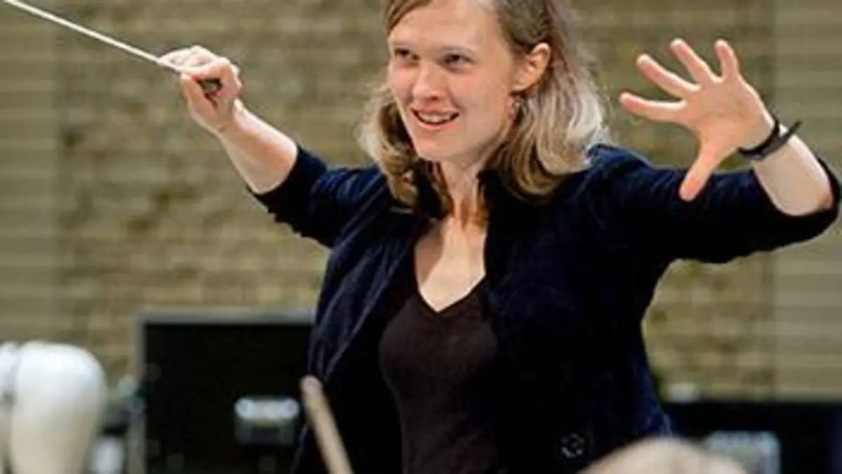 La cheffe d'orchestre Mirga Grazinyte-Tyla