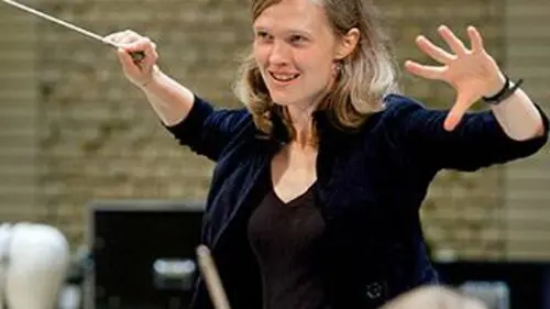 La cheffe d'orchestre Mirga Grazinyte-Tyla