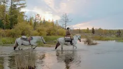 La chevauchée d'un facteur dans la taïga