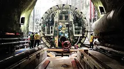 Visuel de La construction du métro de Kuala Lumpur