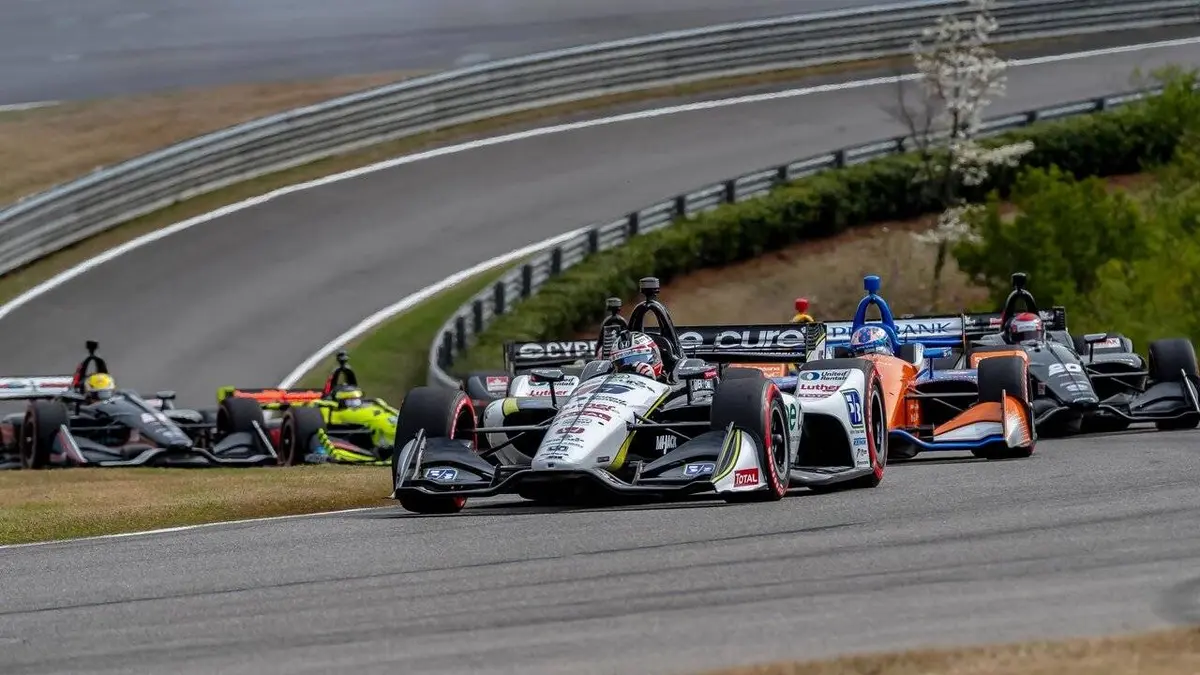 La course Indycar Grand Prix de Gateway