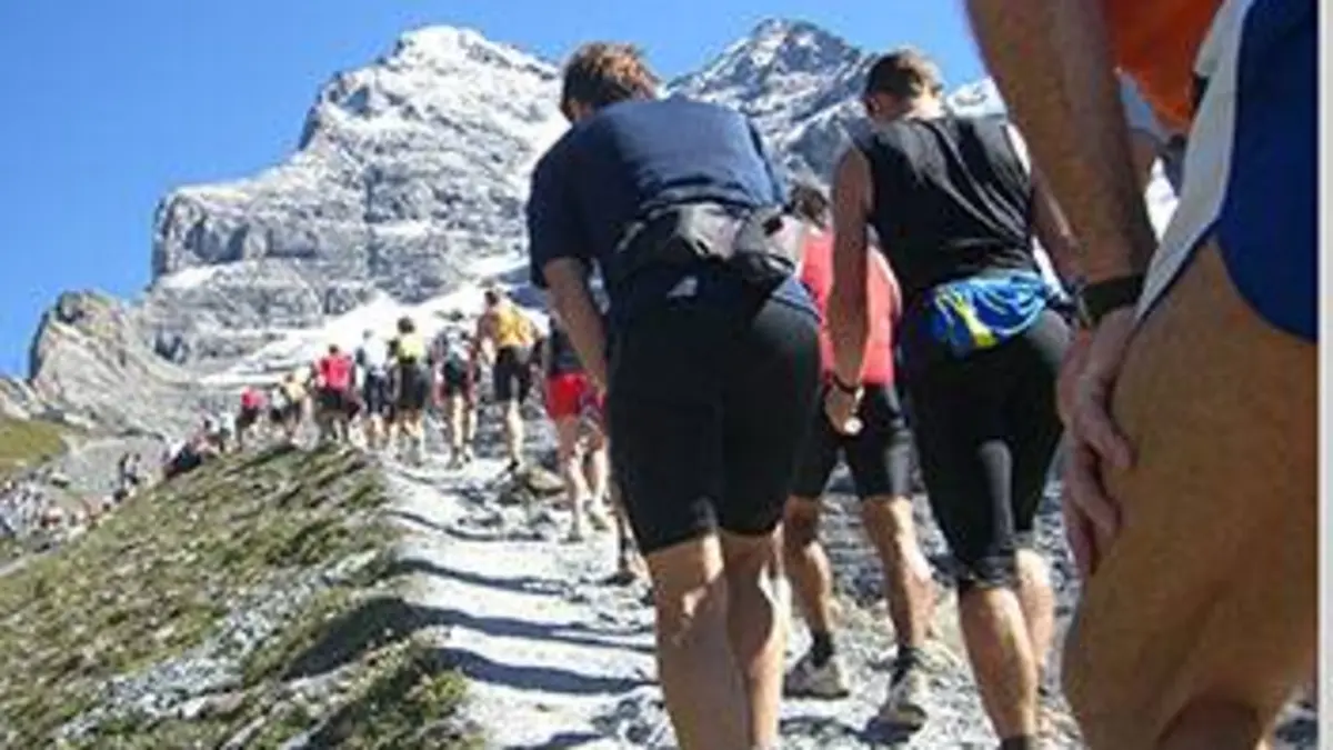 La course Sierre-Zinal Trail Golden Trail World Series 2019