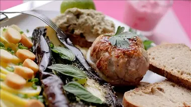 Pélardon au jus de carottes