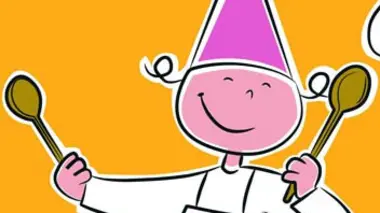 La cuisine est un jeu d'enfants Les crêpes