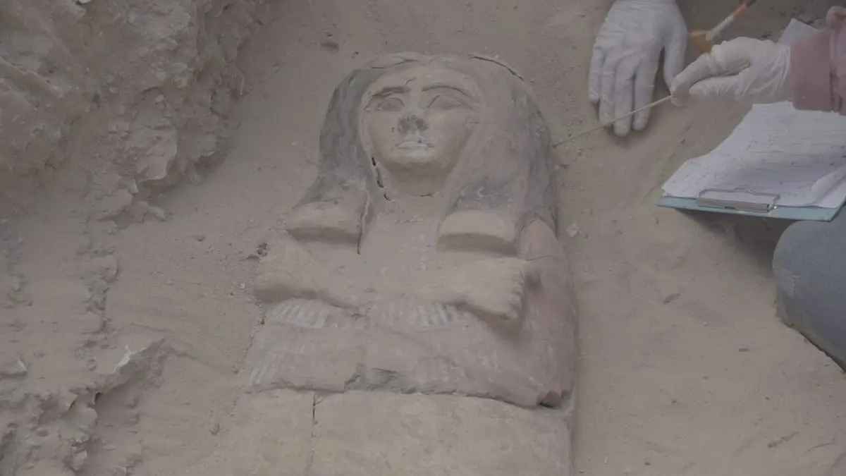 La découverte des derniers tombeaux d'Egypte Les mystérieux cercueils égyptiens