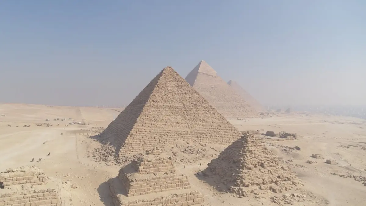 La dernière pyramide de Gizeh : Mykérinos