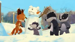 La famille Blaireau-Renard S02E14 Cassis voudrait un bonhomme de neige