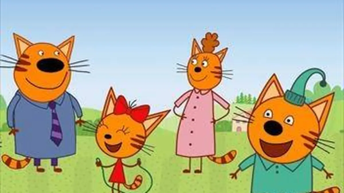 La famille chat Kindness makes the kitten