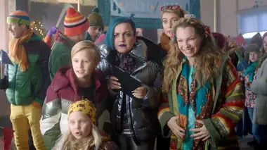 La course des Pères Noël