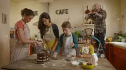 La famille Tout-Ecran en vacances