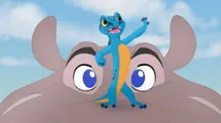 La garde du Roi lion S02E15 Le petit gecko