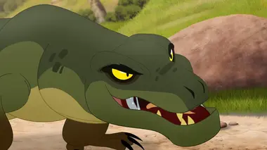 Les dragons et la vague géante