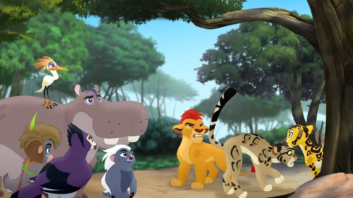 La garde du Roi lion S03E11 Amis pour la vie