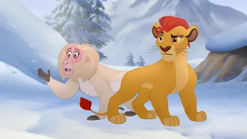 La garde du Roi lion S03E03 Les singes et l'avalanche
