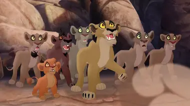 La garde du Roi lion S01E22 Les lions de la Terre Interdite