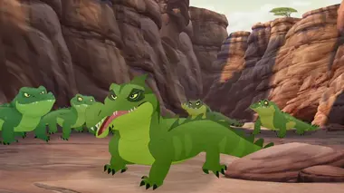 La garde du Roi lion S02E06 On ne réveille pas un crocodile qui dort