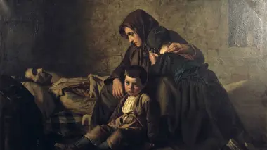La grande famine en Irlande