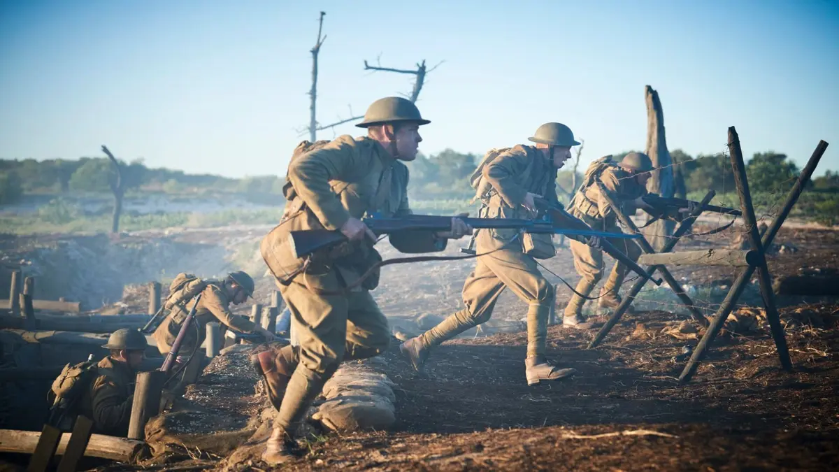 Visuel de La grande guerre A l'assaut