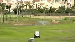 Visuel de La guerre du golf