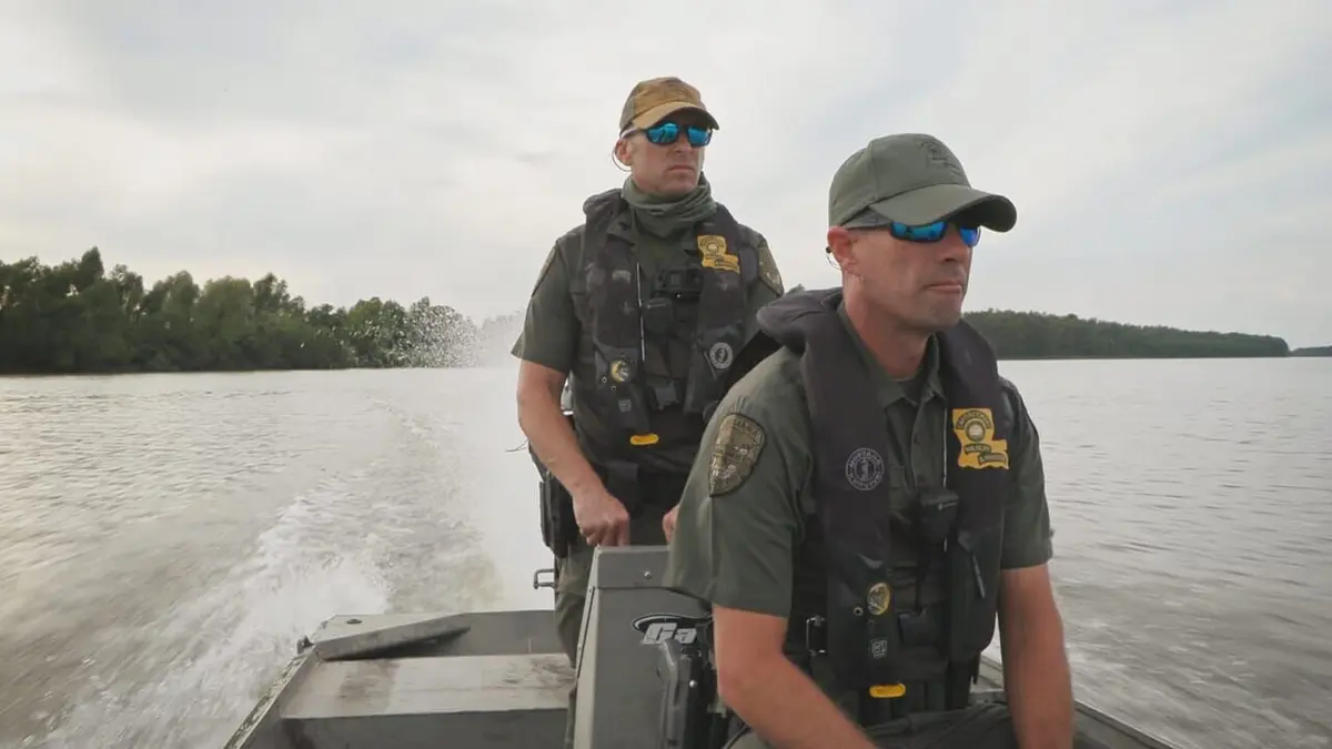 La loi de la Louisiane Le chasseur chassé