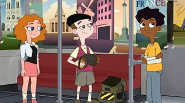 La loi de Milo Murphy S01E11 Pompiers et tyrannosaures. - L'incident des Lamas