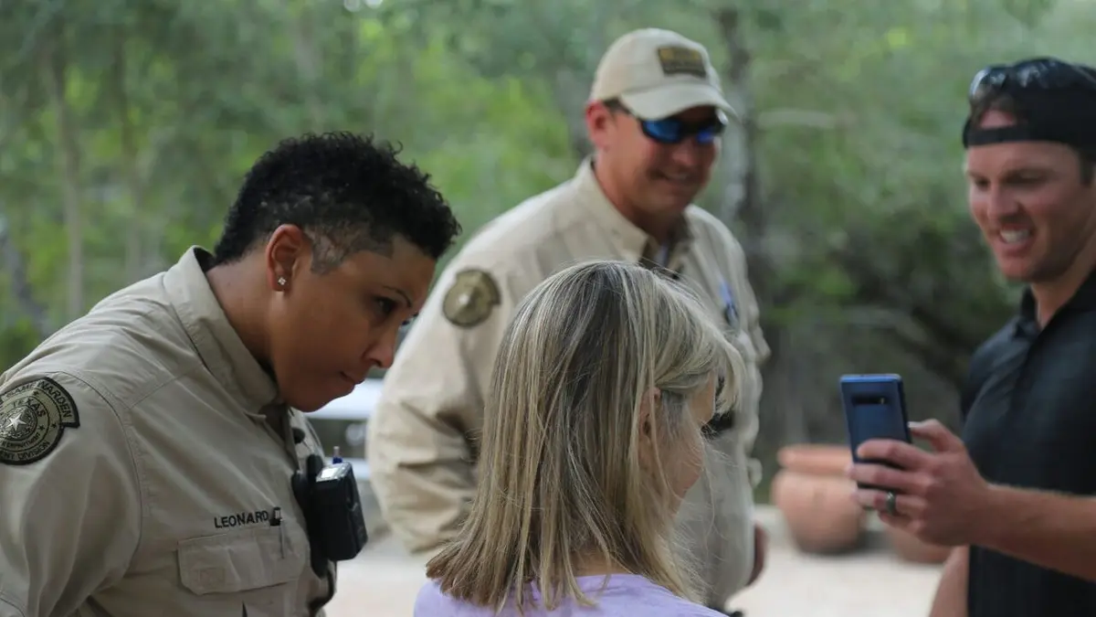 La loi du Texas Combat de cerfs