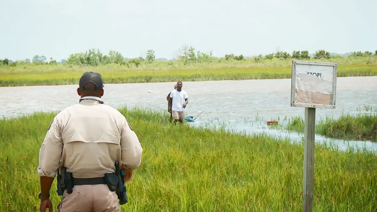 La loi du Texas Sauvetage au lac