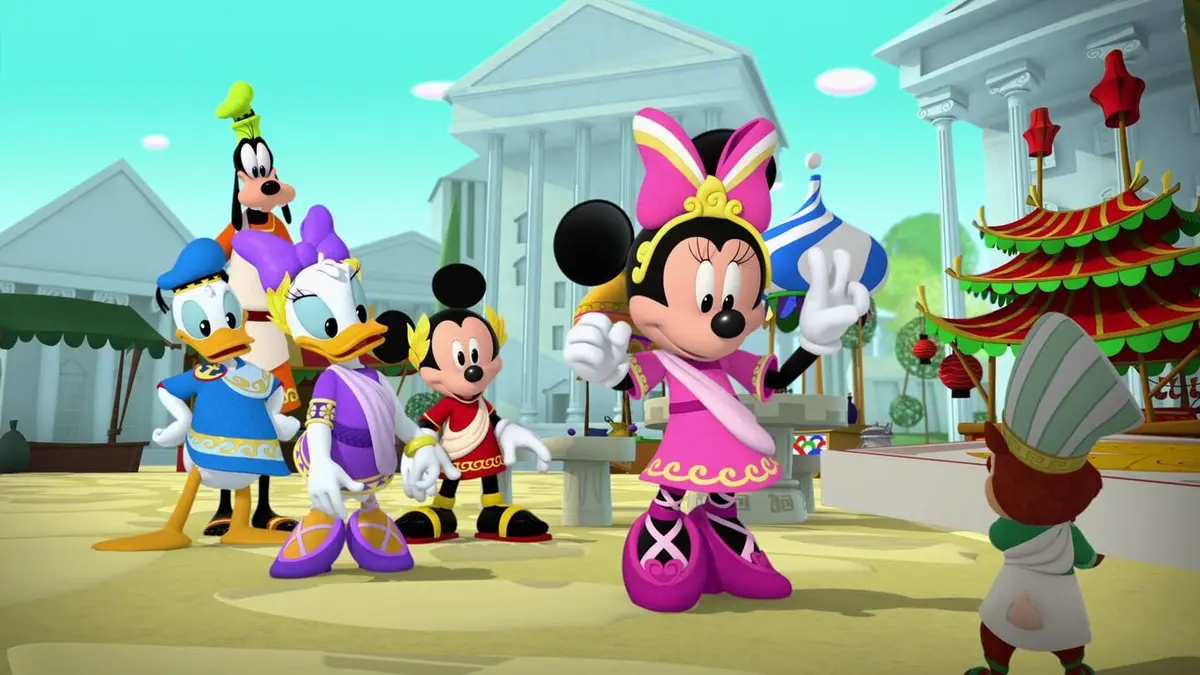 La maison magique de Mickey S01E07 La grande livraison de Minnie / Warbler s'en va !