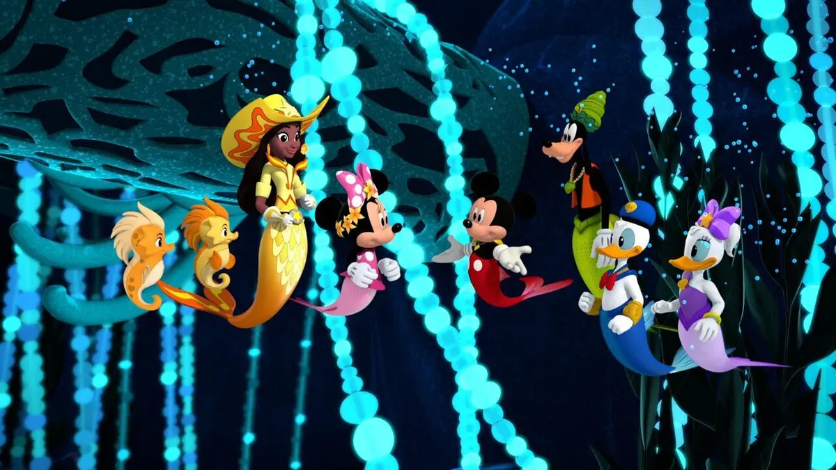 La maison magique de Mickey S03E24 Un poisson nommé Wanda Warbler / Le monde est petit !