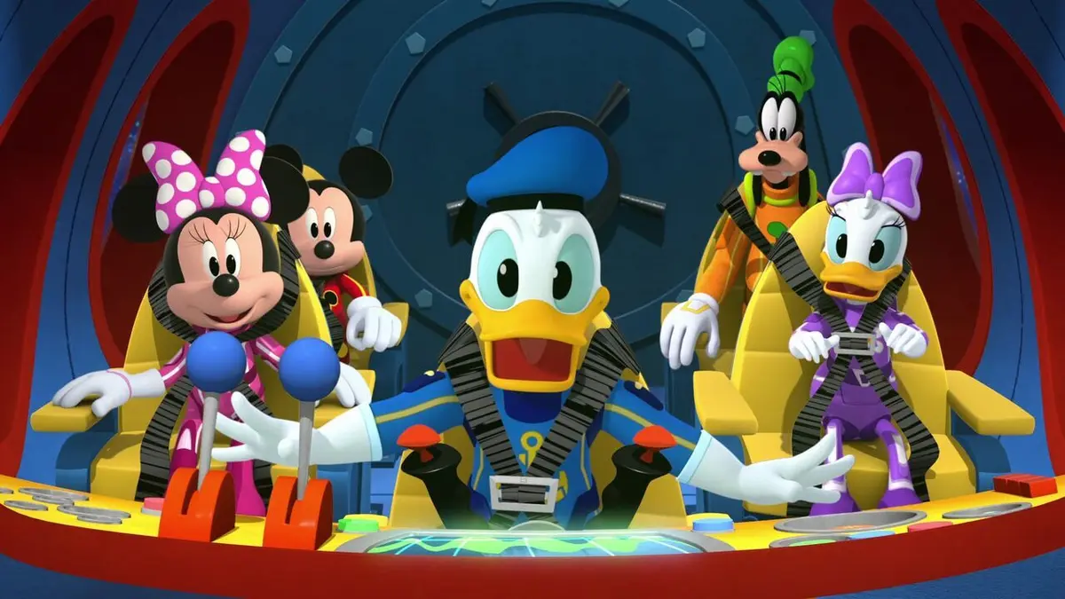 La maison magique de Mickey S01E03 Dans l'espace ! / Un trésor !