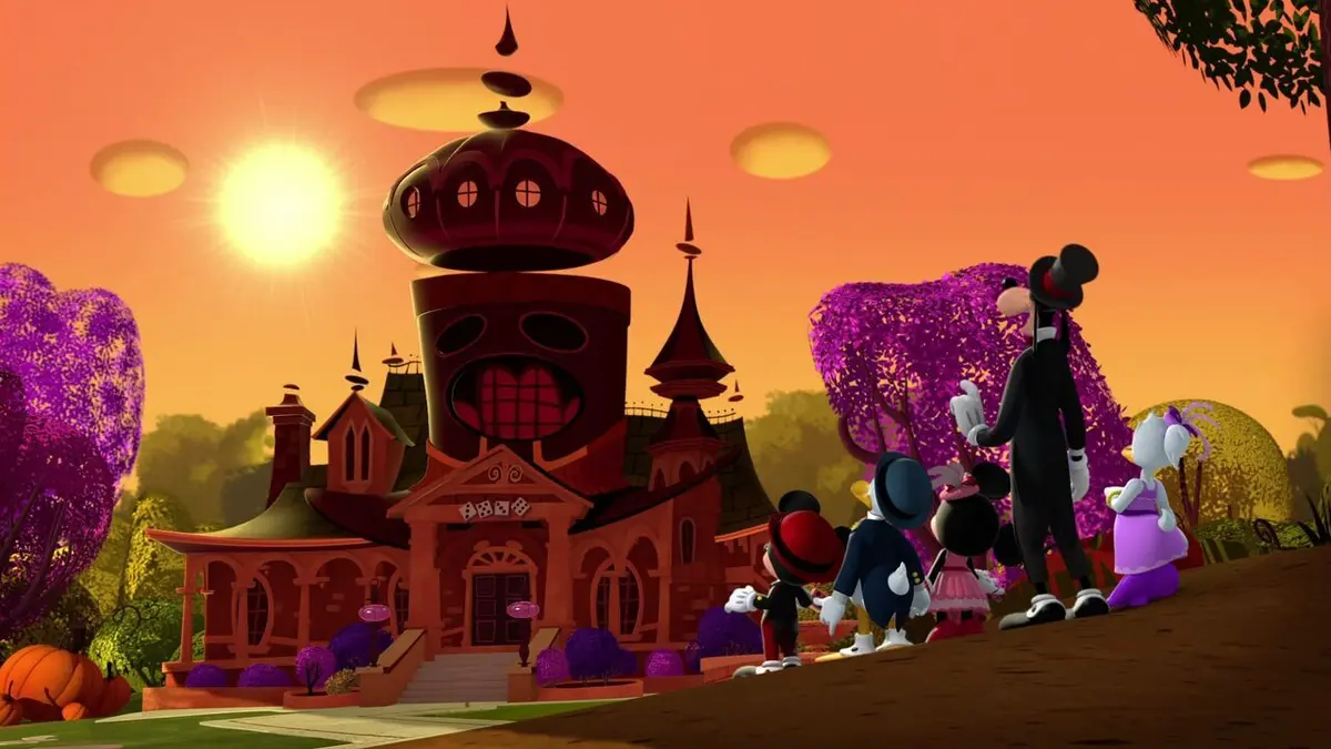 La maison magique de Mickey S01E24 Le Manoir magique / L'aventure de Funny