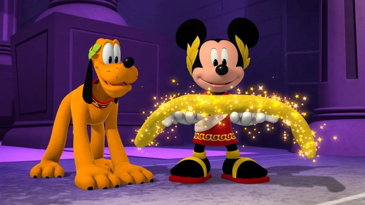 La maison magique de Mickey S03E30 Mickey et la polaire dorée / ZeeDoop a disparu