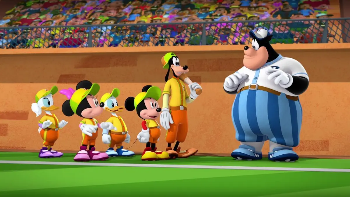 La maison magique de Mickey S01E15 Grand dadais ! / Récréation chez les crayons