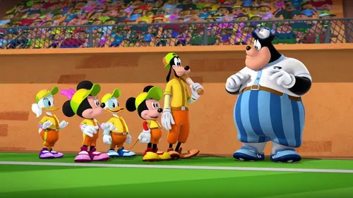 La maison magique de Mickey S01E15 Grand dadais ! / Récréation chez les crayons