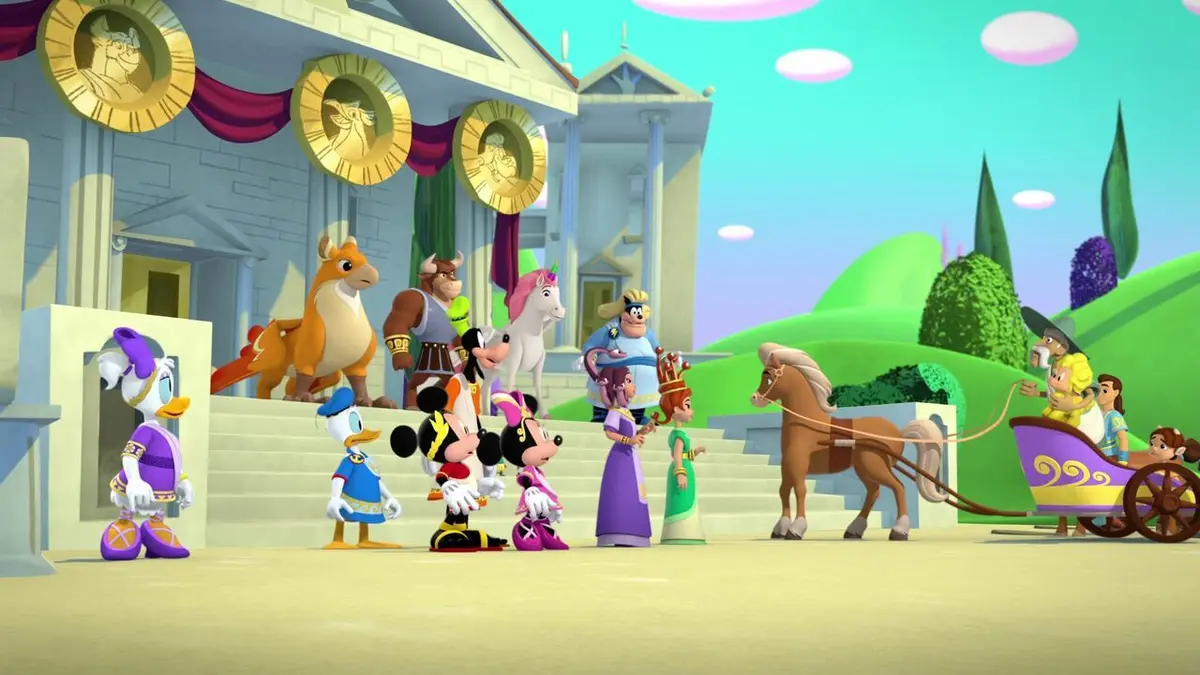 La maison magique de Mickey Le Festival des Héros ! / Où est passée la Fauvette ?