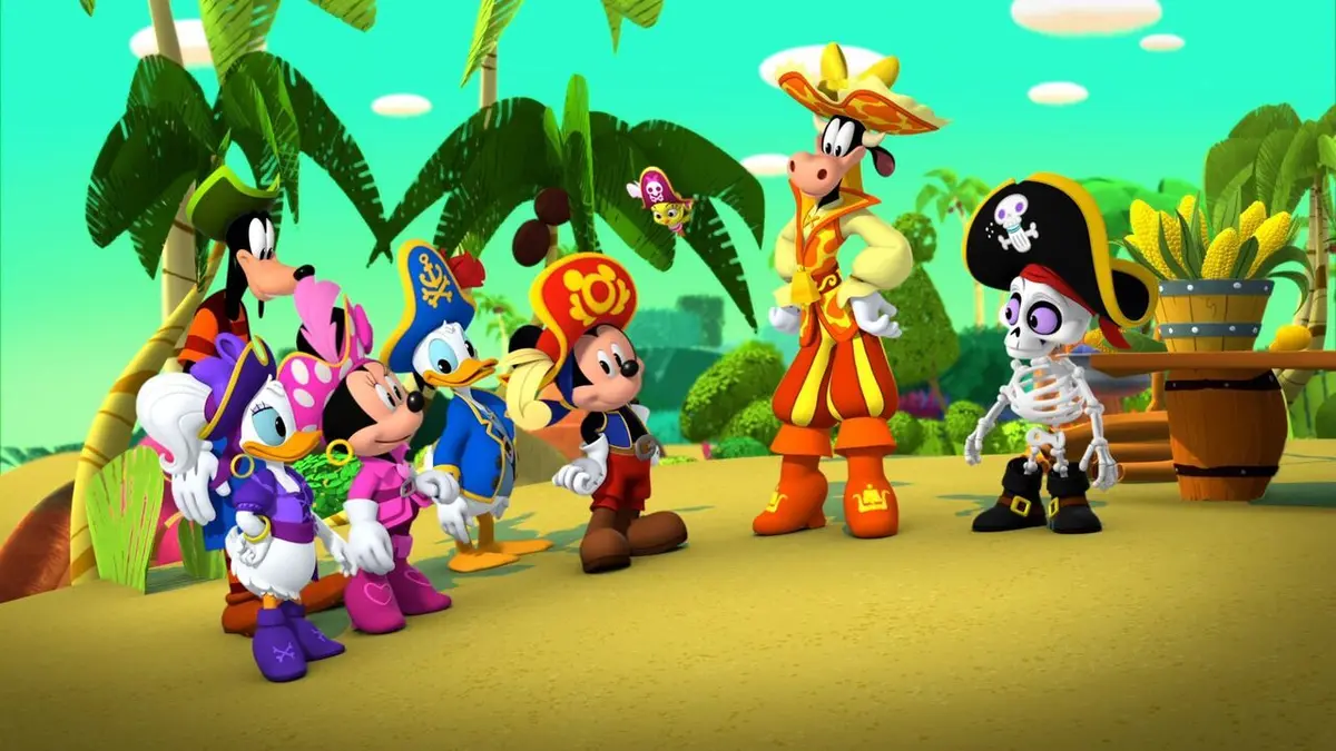 La maison magique de Mickey S02E05 La malédiction de la palourde pas lisse ! / Rêvons un peu
