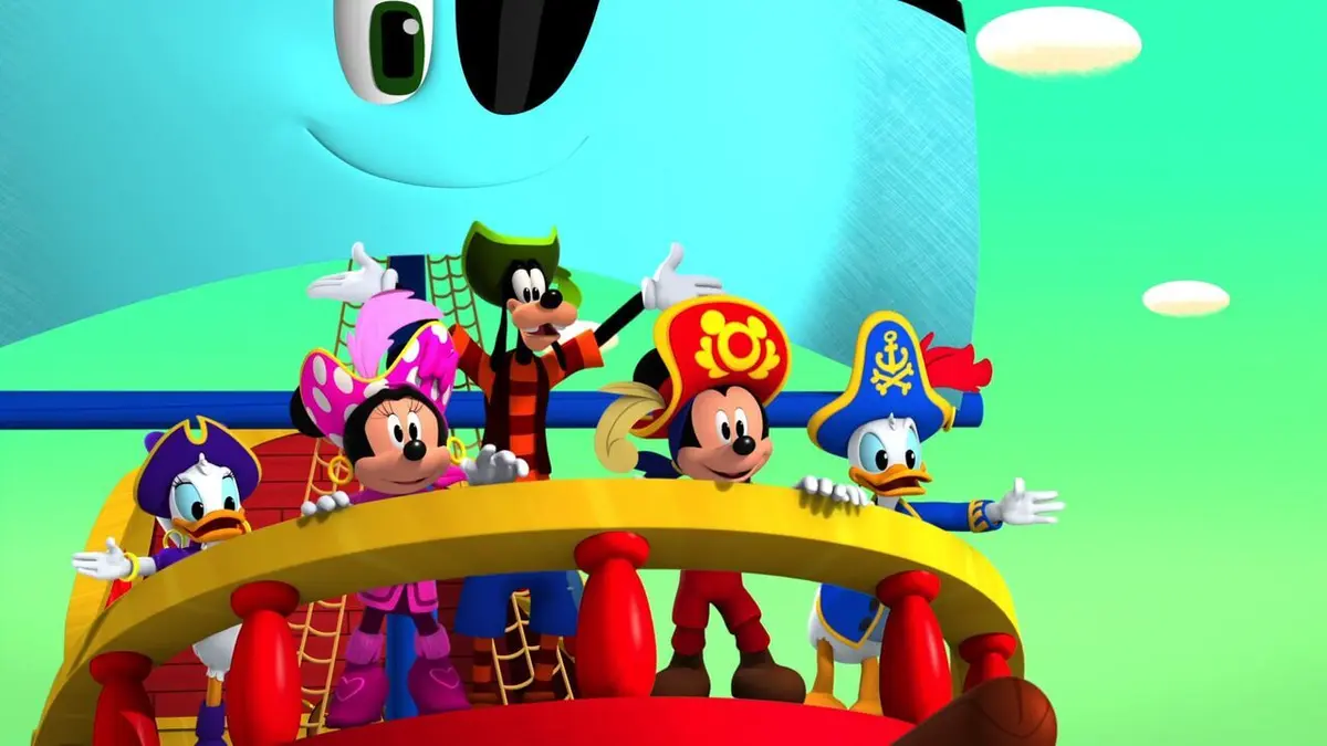 La maison magique de Mickey S02E09 Nos amis les perroquets / Savoir se parler